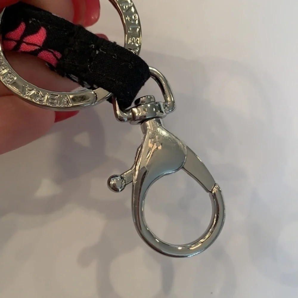 Vera Bradley lanyard cord holder charm key chain